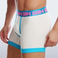 Boxer Long Garçon Raleigh -Offres HOM Boutique boxerlong garconmodel bral blanc 4