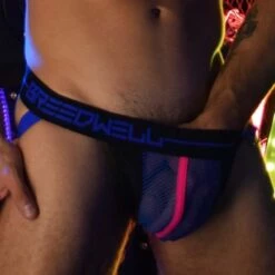 Jock Strap Trojan BREEDWELL -Offres HOM Boutique jock breedwell bw0329 bleu 4