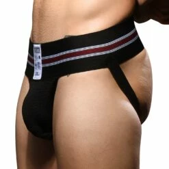 Jock Strap Andrew Christian FUKR Retro 92662 -Offres HOM Boutique jockstrap ac 92662 noir 4