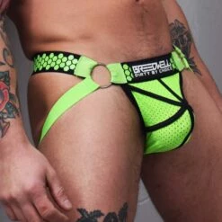 Jock Strap HEX BREEDWELL -Offres HOM Boutique jockstrap breedwell 221106 vert 4