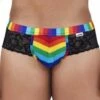 Jock Strap Candyman Pride Lace 99498 1 Jock Strap Candyman Pride Lace 99498 -Offres HOM Boutique jockstrap candy 99498 noir m