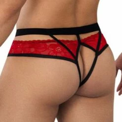 Jock Strap Candyman Lace 99627 -Offres HOM Boutique jockstrap candy 99627 rouge 3