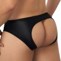 Jock Strap Candyman 99639 -Offres HOM Boutique jockstrap candy 99639 noir 3