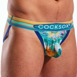Jock Strap CockSox Florida Keys CX21N 7 Jock Strap CockSox Florida Keys CX21N -Offres HOM Boutique jockstrap cocksox cx21n bleu 4