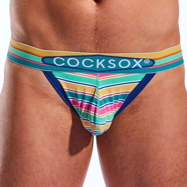 Jock Strap CockSox Cape Carnaveral Stripe CX21N 3 Jock Strap CockSox Cape Carnaveral Stripe CX21N