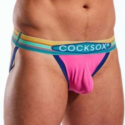 Jock Strap CockSox Miami Pink CX21N -Offres HOM Boutique jockstrap cocksox cx21n rose 4