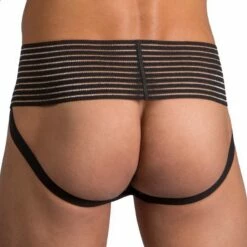 Jock Strap Eros Veneziani 7345 -Offres HOM Boutique jockstrap eros 7345 noir 3