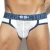 Jock Strap ES Collection Open Mesh UN376 -Offres HOM Boutique jockstrap escollection un376 blanc m