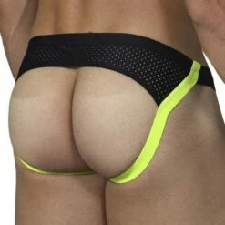 Jock Strap Pikante Click Athletic Mesh PIK0208 -Offres HOM Boutique jockstrap pikante pik0208 vert 3
