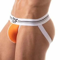 Jock Strap French TOF PARIS TOF159O -Offres HOM Boutique jockstrap tof TOF159O orange 4