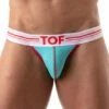 Jock Strap French TOF PARIS TOF159T -Offres HOM Boutique jockstrap tof TOF159T turquoise m