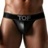 Jock Strap Vinyl TOF PARIS TOF160N -Offres HOM Boutique jockstrap tof tof160n noir m