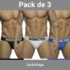 Pack De Jock Strap Addicted AD422P -Offres HOM Boutique packjockslip addicted ad422p multicolor m
