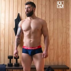 Devant -Offres HOM Boutique shorty ergo ew1454 bleu a