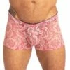 Shorty L Homme Invisible La Fleur Rose MY14LFR -Offres HOM Boutique shorty hi MY14LFR rose m