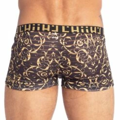 Shorty L Homme Invisible Oppulence DOro MY39ORO -Offres HOM Boutique shorty hi MY39ORO noir 3