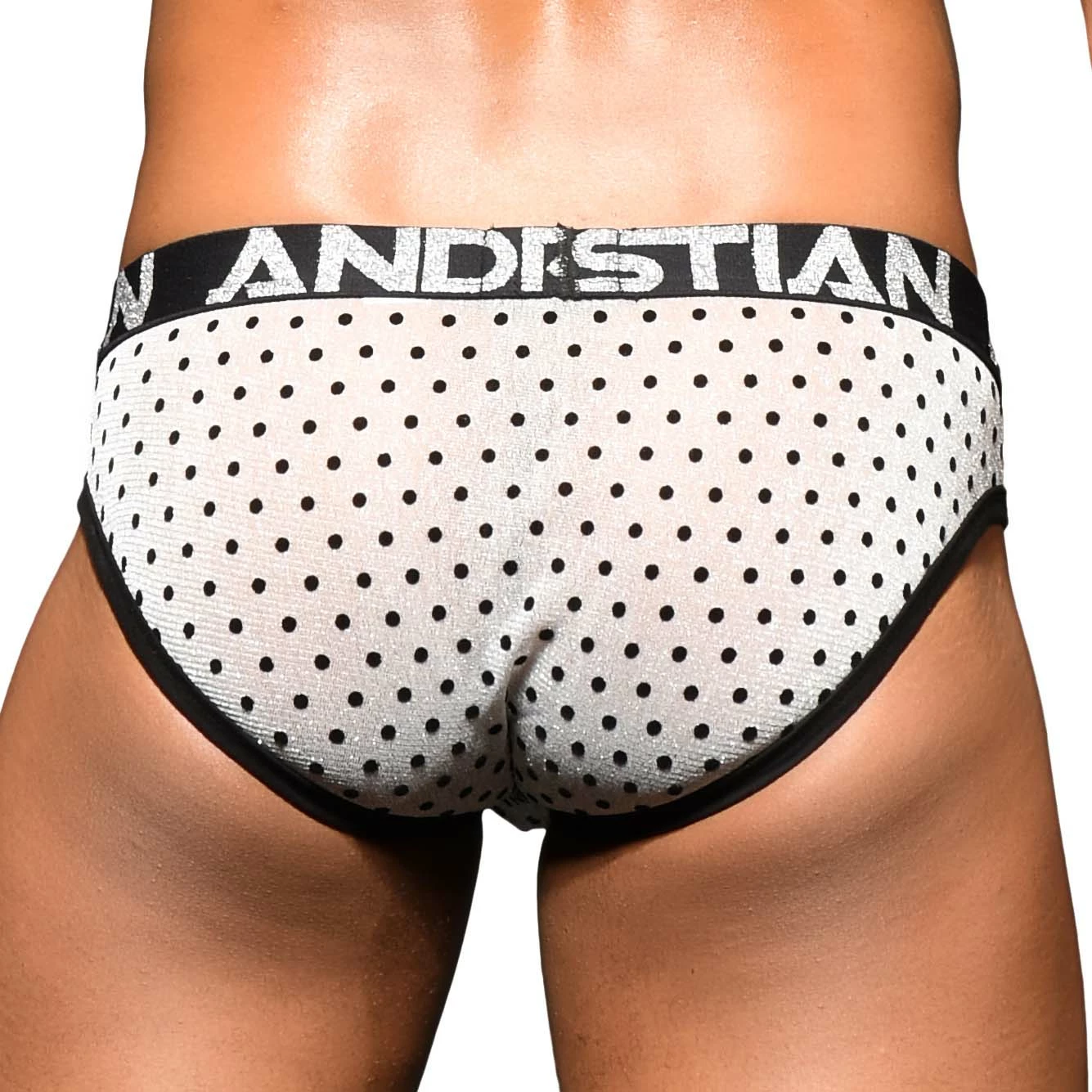 Slip Andrew Christian Sheer Dots 91761 5 Slip Andrew Christian Sheer Dots 91761 – Image 3