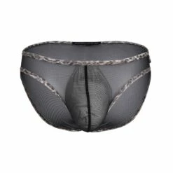 Slip Andrew Christian Sheer Leopard 92556 -Offres HOM Boutique slip ac 92556 noir 9