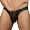 Slip Andrew Christian Sheer Leopard 92556 -Offres HOM Boutique slip ac 92556 noir m