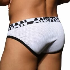 Slip Andrew Christian Almost Naked Mesh Gym 92771 -Offres HOM Boutique slip ac 92771 blanc 4