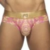 Slip Addicted Versailles Golden AD1044 -Offres HOM Boutique slip ad ad1044 rose m