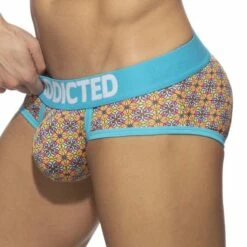 Slip Swimderwear Addicted AD1154 -Offres HOM Boutique slip ad ad1154 turquoise 4