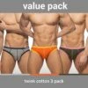 Pack De 3 Slips Addicted Twink AD1191P 1 Pack De 3 Slips Addicted Twink AD1191P -Offres HOM Boutique slip ad ad1191p cmod m