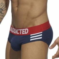 Slip Addicted Sailor Stripes AD510 -Offres HOM Boutique slip addicted ad510 bleu 4