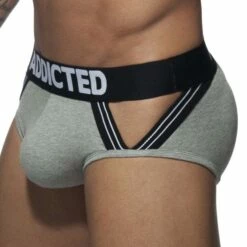 Slip Addicted Super Bulk AD712 8 Slip Addicted Super Bulk AD712 -Offres HOM Boutique slip addicted ad712 gris 4