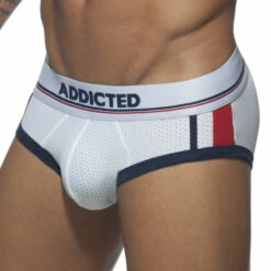 Slip Addicted Sport Mesh AD738 -Offres HOM Boutique slip addicted ad738 blanc 4
