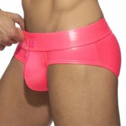 Slip Addicted Neon Shiny AD987 -Offres HOM Boutique slip addicted ad987 rose 4