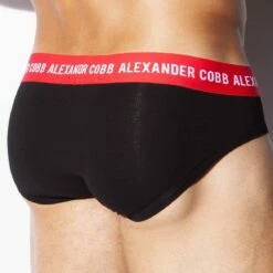 Slip Kagera Alexander COBB 8CS08 -Offres HOM Boutique slip alexander 8CS08 noir 3
