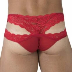 Slip Candyman Lace 99487 -Offres HOM Boutique slip candy 99487 rouge 3