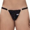 Slip Candyman Peekaboo Lace 99503 -Offres HOM Boutique slip candy 99503 noir m