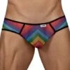 Slip Candyman Rainbow Pride 99446 1 Slip Candyman Rainbow Pride 99446 -Offres HOM Boutique slip candyman 99446 cmod m