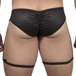 Slip Candyman Garter 99468 -Offres HOM Boutique slip candyman 99468 noir 3