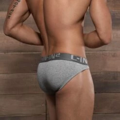 Slip CIN2 4014 8 Slip CIN2 4014 -Offres HOM Boutique slip cin2 4014 gris 3