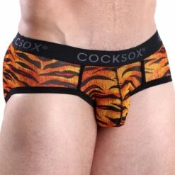 Slip CockSox Tiger CX76ME -Offres HOM Boutique slip cocksox cx76me imprime 4