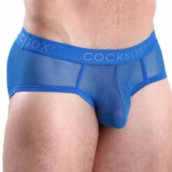 Slip CockSox Tranquil Blue CX76ME -Offres HOM Boutique slip cocksox cx76me royal 4