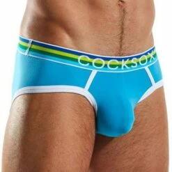 Slip CockSox Baseline Blue CX76N -Offres HOM Boutique slip cocksox cx76n colbalt 4