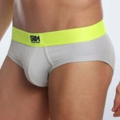 Slip Garçon SoHo 9 Slip Garçon SoHo -Offres HOM Boutique slip garconmodel SSOHO gris 4