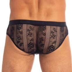 Slip L Homme Invisible Gardens Of Babylon MY94BAB -Offres HOM Boutique slip hi MY94BAB noir 3