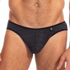 Slip L Homme Invisible Fade Out Lines MY44FOL -Offres HOM Boutique slip hi my44fol noir 4