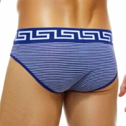 Slip Modus Vivendi Hellenic 01214 -Offres HOM Boutique slip modus 01214 bleu 3