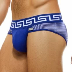 Slip Modus Vivendi Hellenic 01214 -Offres HOM Boutique slip modus 01214 bleu 4