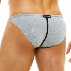 Slip Modus Vivendi Back T 02111 -Offres HOM Boutique slip modus 02111 gris 3