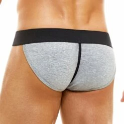 Slip Modus Vivendi Back T 02112 7 Slip Modus Vivendi Back T 02112 -Offres HOM Boutique slip modus 02112 gris 3