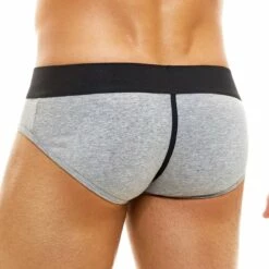 Slip Modus Vivendi Back T 02113 -Offres HOM Boutique slip modus 02113 gris 3