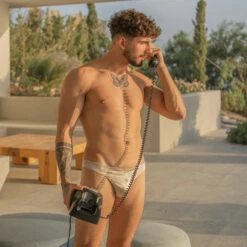 Slip Modus Vivendi Host 03215 -Offres HOM Boutique slip modus 03215 ivoire a