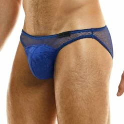 Slip Modus Vivendi Mesh Classic 04313 -Offres HOM Boutique slip modus 04313 bleu 4